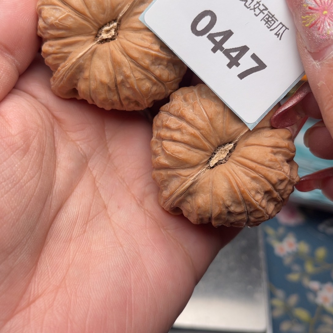 文玩核桃把件南瓜墩45.0447