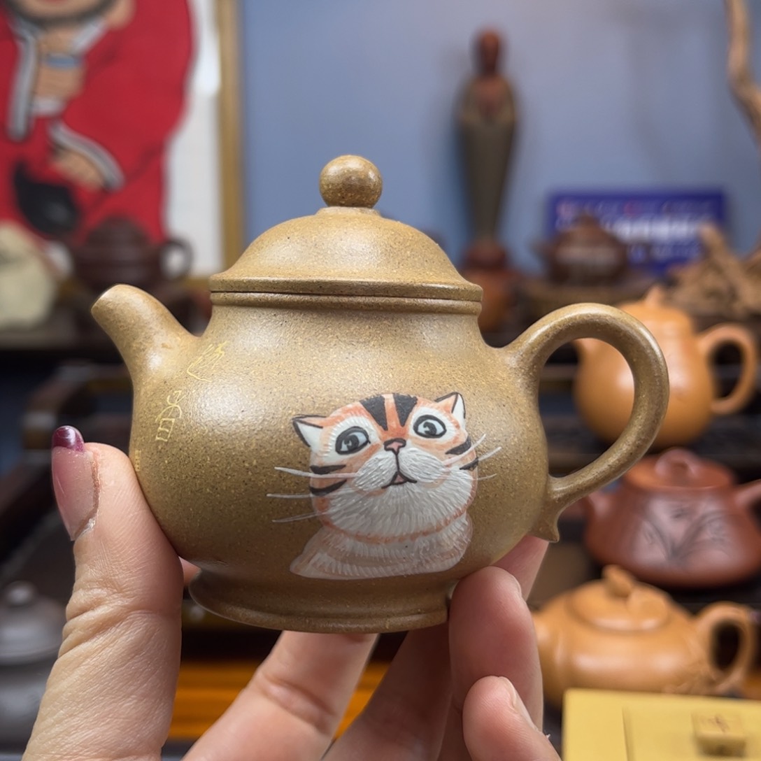 紫砂茶壶紫砂茶具半手工制作