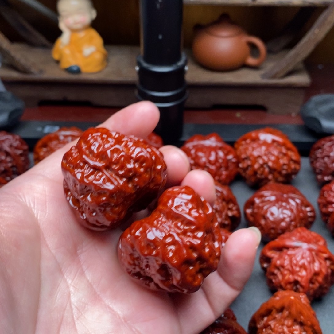 吊坠文玩核桃38蛤蟆头