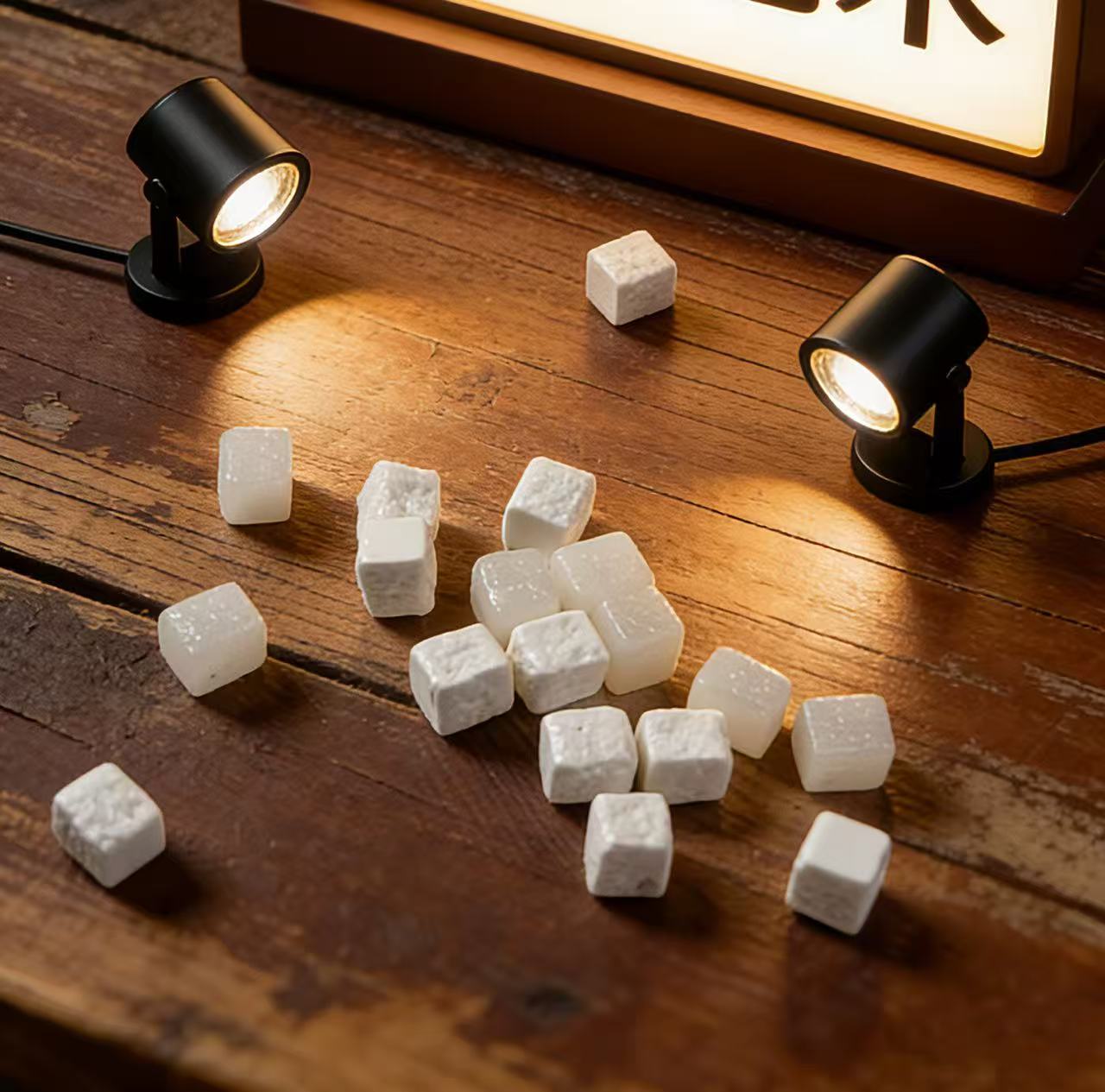 小雨定制【迷你方糖】仿真食玩diy树脂配件手机饰品