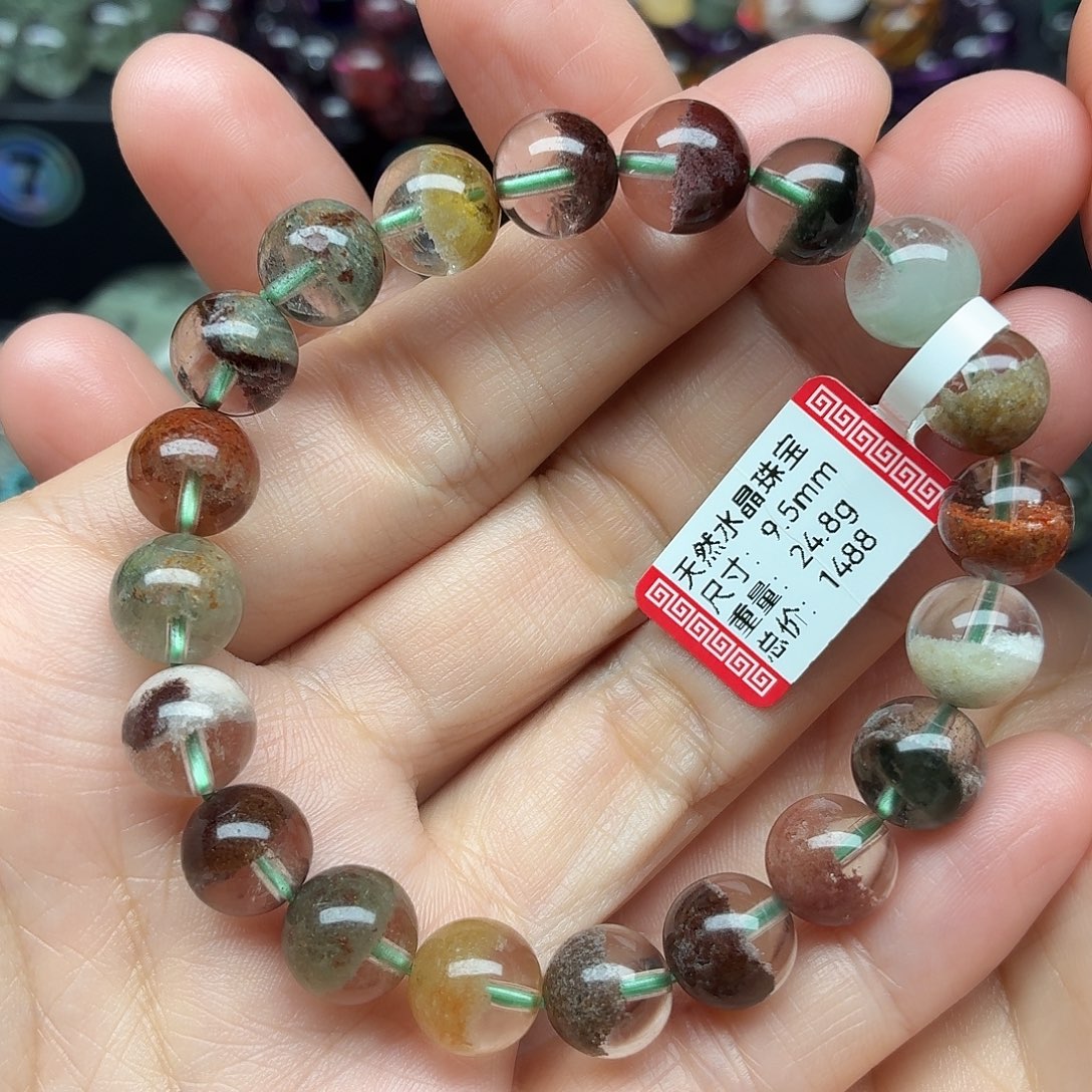 水晶未镶嵌手链天然水晶