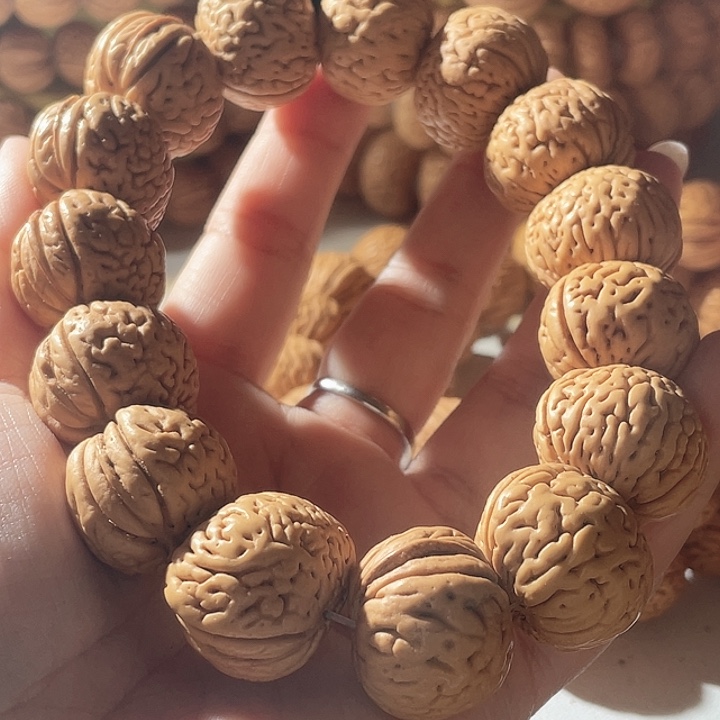 桃核吊坠桃核手串磨盘77