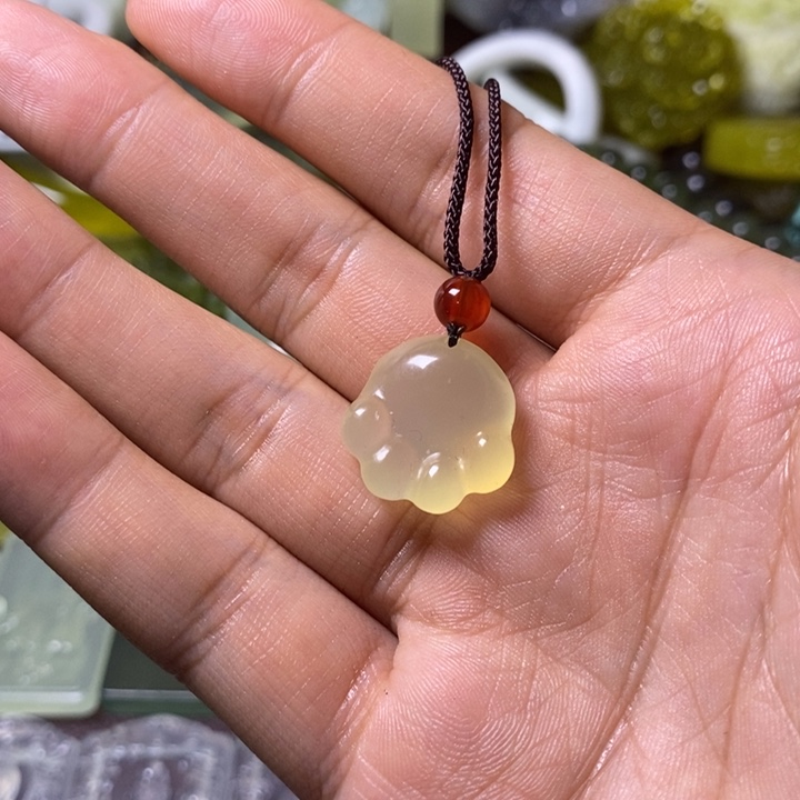 岫玉岫玉颈饰未镶嵌