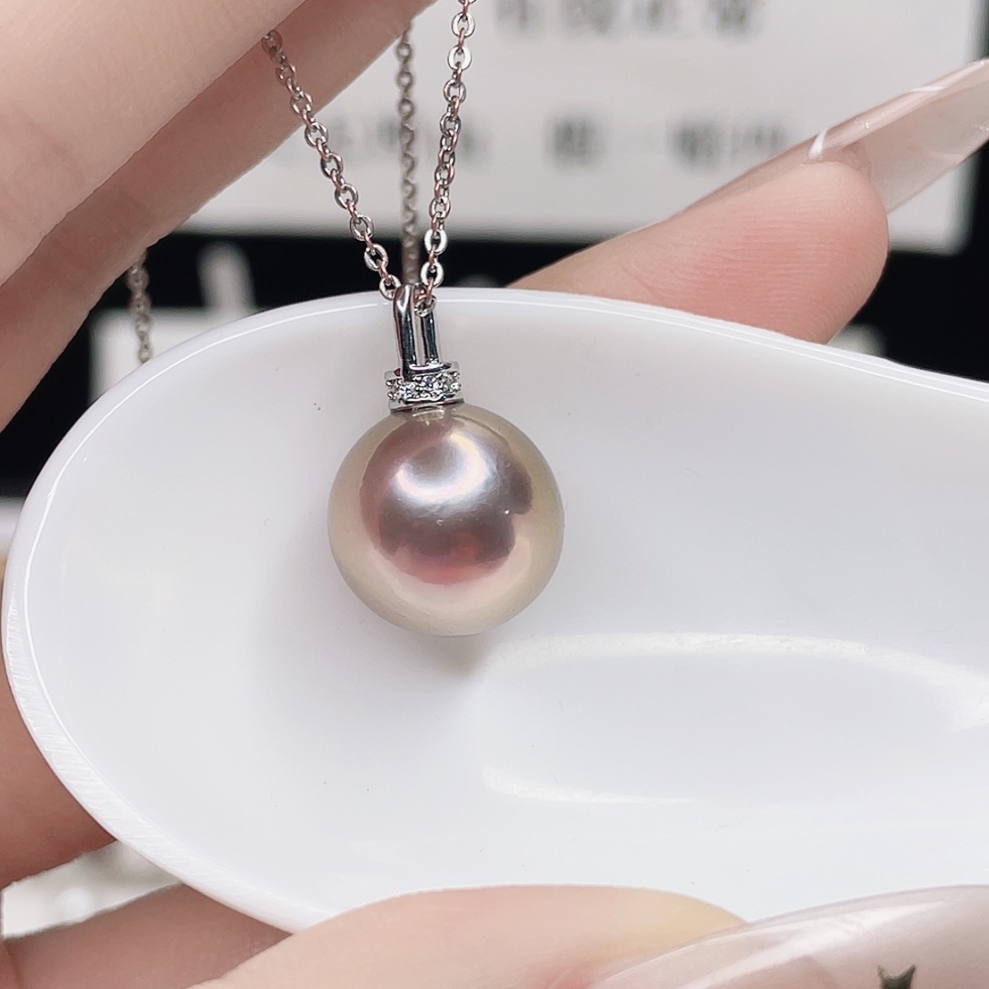 吊坠(赠链)淡水珍珠合金