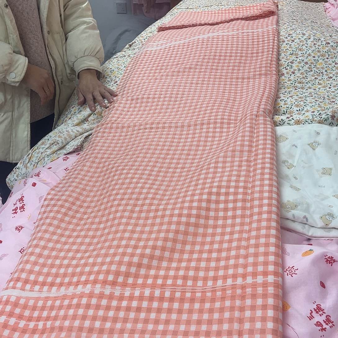 糯***圆11号纯棉包被布，3米4