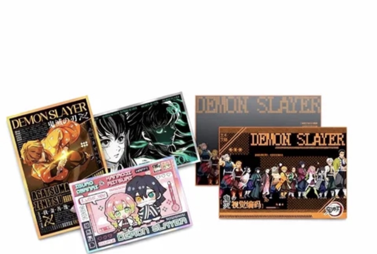 U 兰卡文创《鬼灭之刃·视觉编码》 A6全亚克力色纸盲盒（默认代拆）