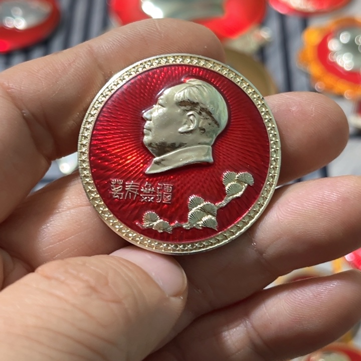 大***山铝普通纪念章一枚