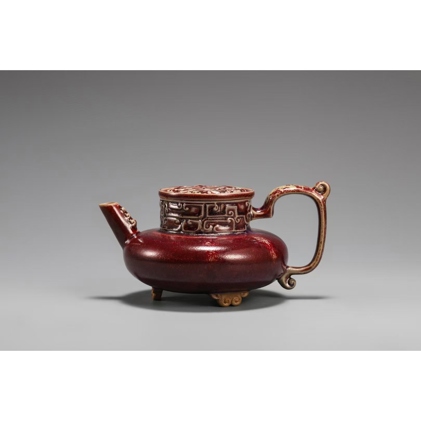 DXY天乙壶钧红釉
