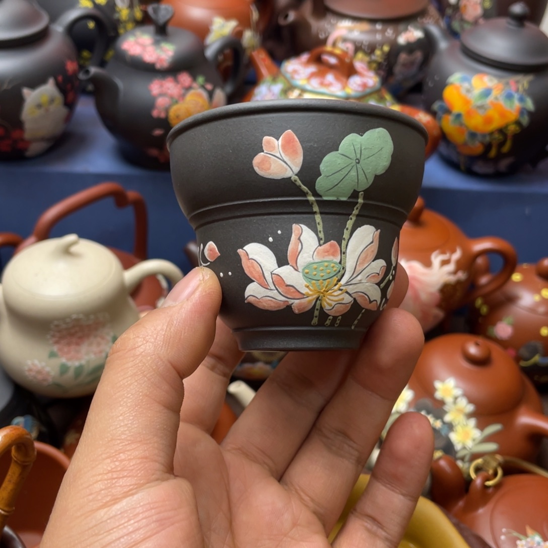 紫砂茶杯紫砂主人杯80cc