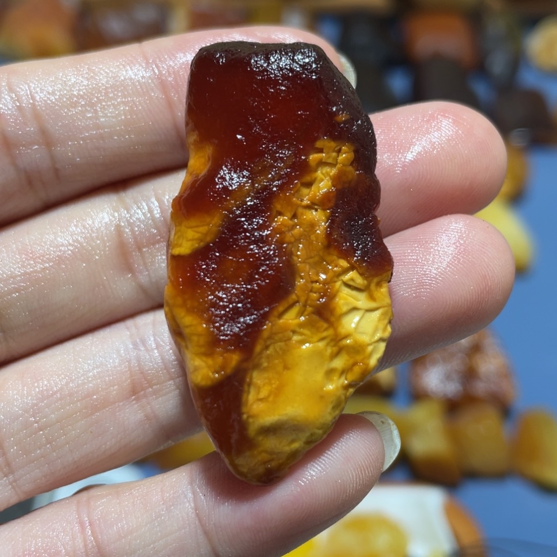 定制蜜蜡未镶嵌花蜡