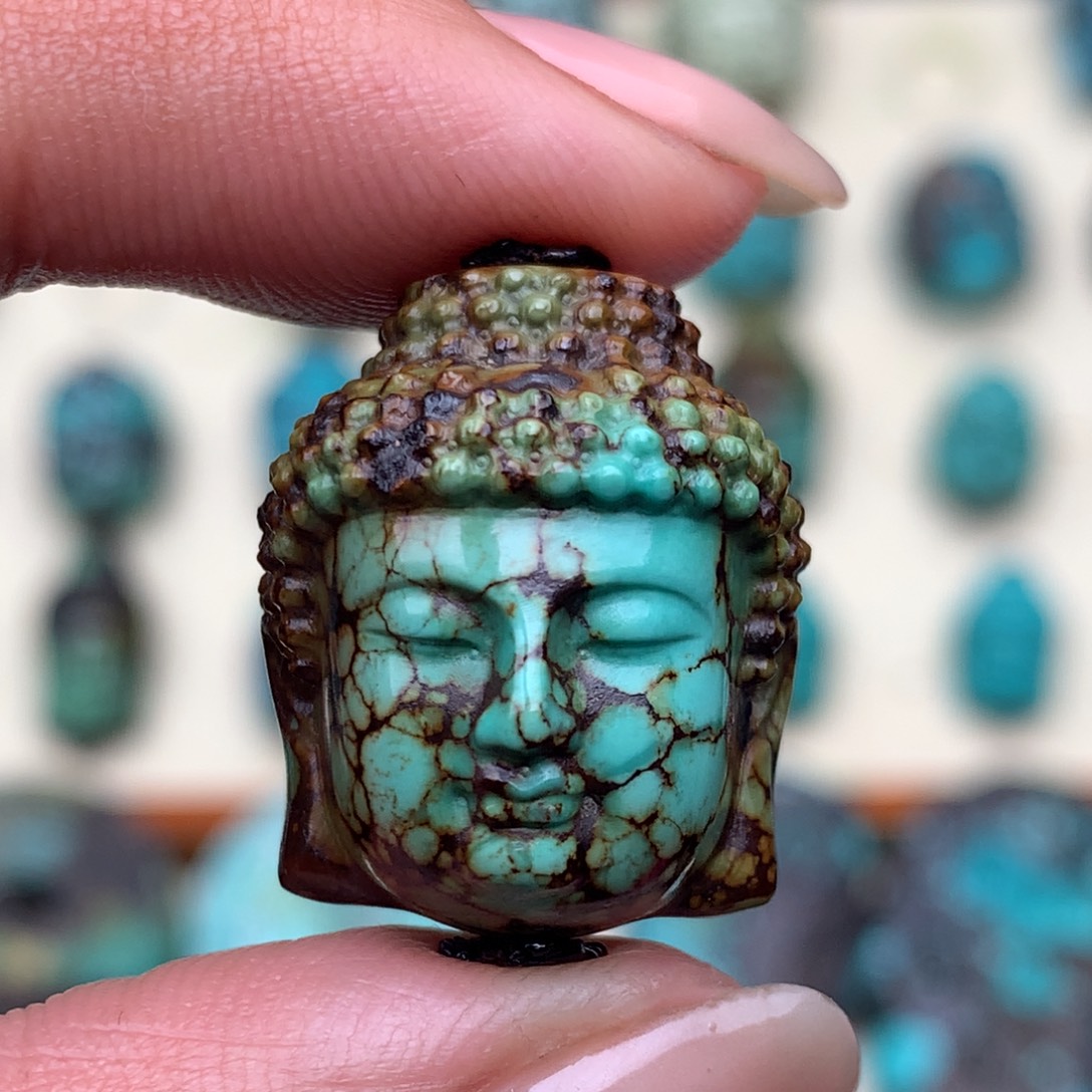 绿松石未镶嵌配饰