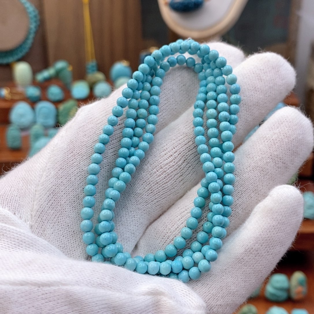 未镶嵌绿松石珠宝奇石