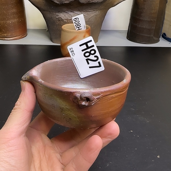 备前烧作品备前烧粘窑