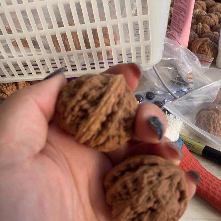 吊坠文玩核桃蓟县虎头王