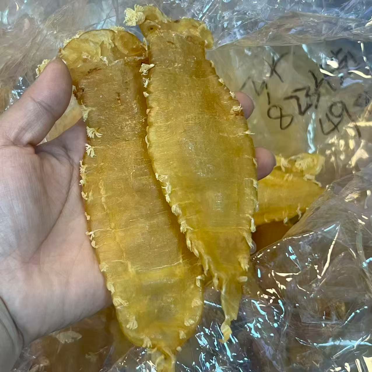 晓德鱼胶“刺花赤嘴胶”代拍链接（具体克重按直播现场称重为准）