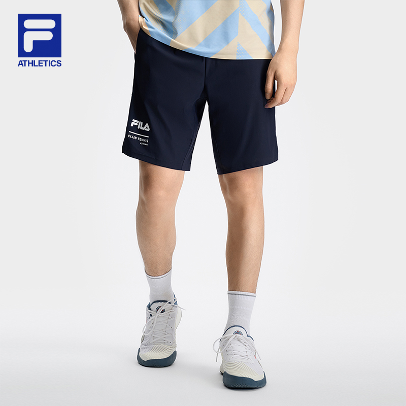 Fila/斐乐夏季新款【时尚运动休闲舒适宽松】针织短裤A11M433603F