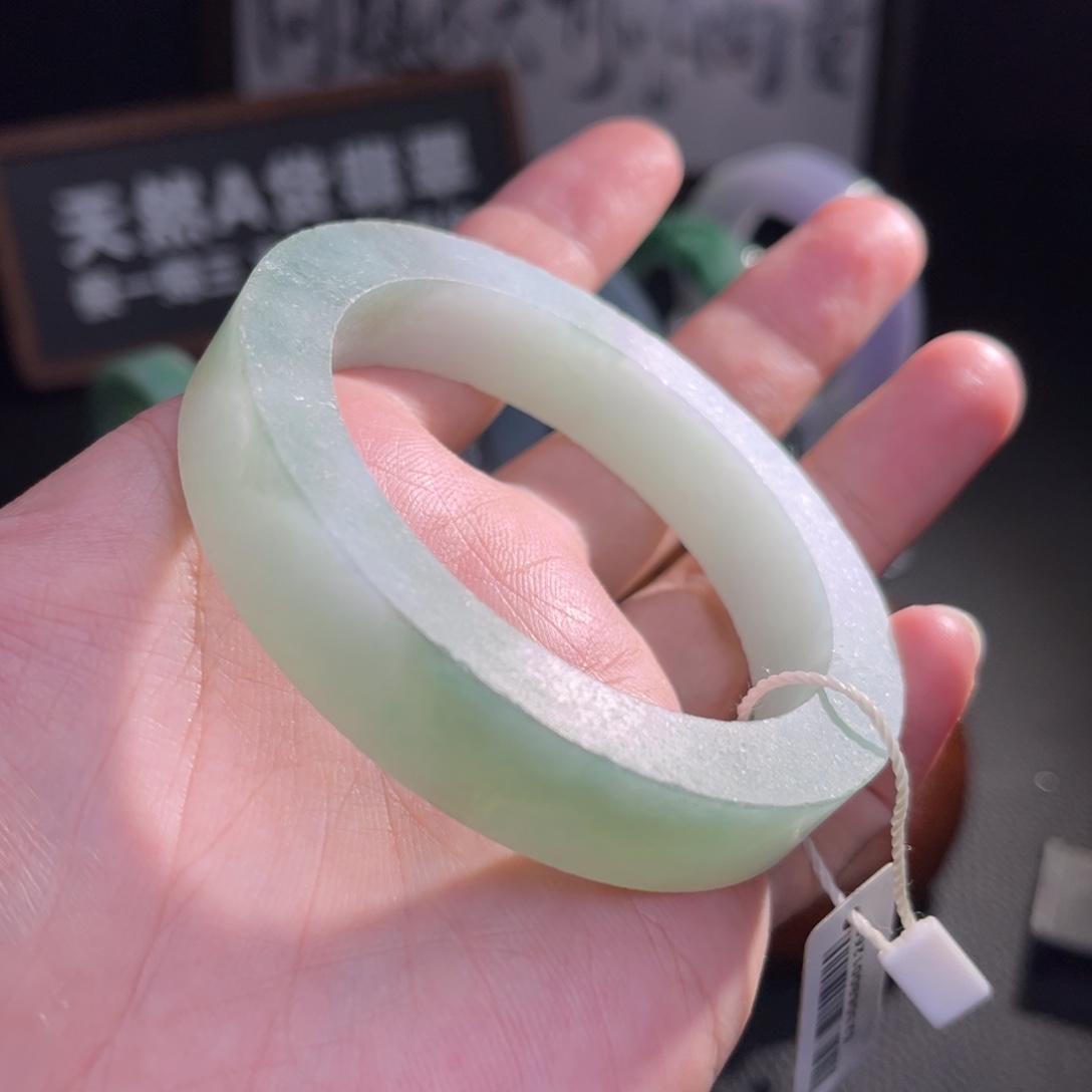 定制翡翠未镶嵌翡翠手镯定制特价款