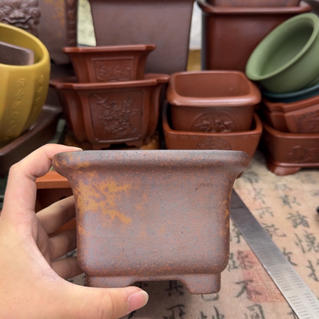 紫砂花盆宜兴紫砂正品11.5x7.8