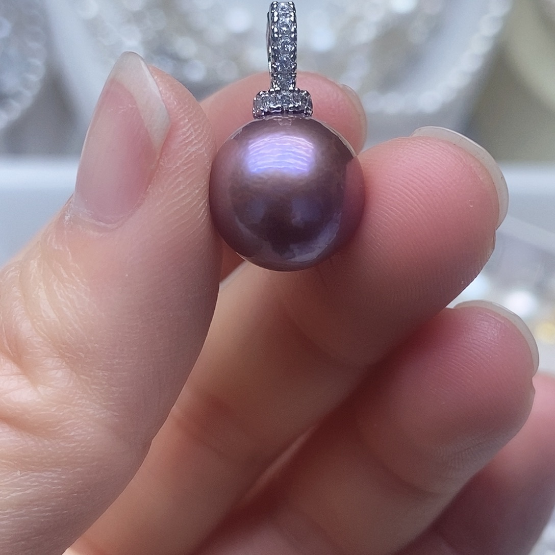 未镶嵌吊坠淡水珍珠