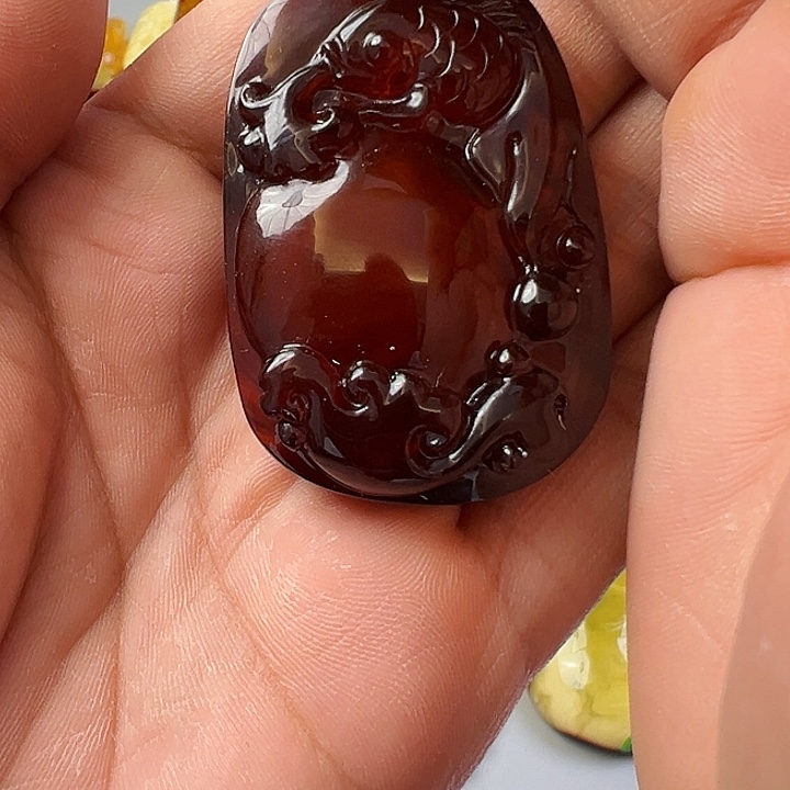 蜜蜡颈饰未镶嵌蜜蜡