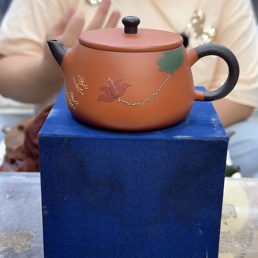 茶壶紫砂宜兴紫砂壶瑕疵处理