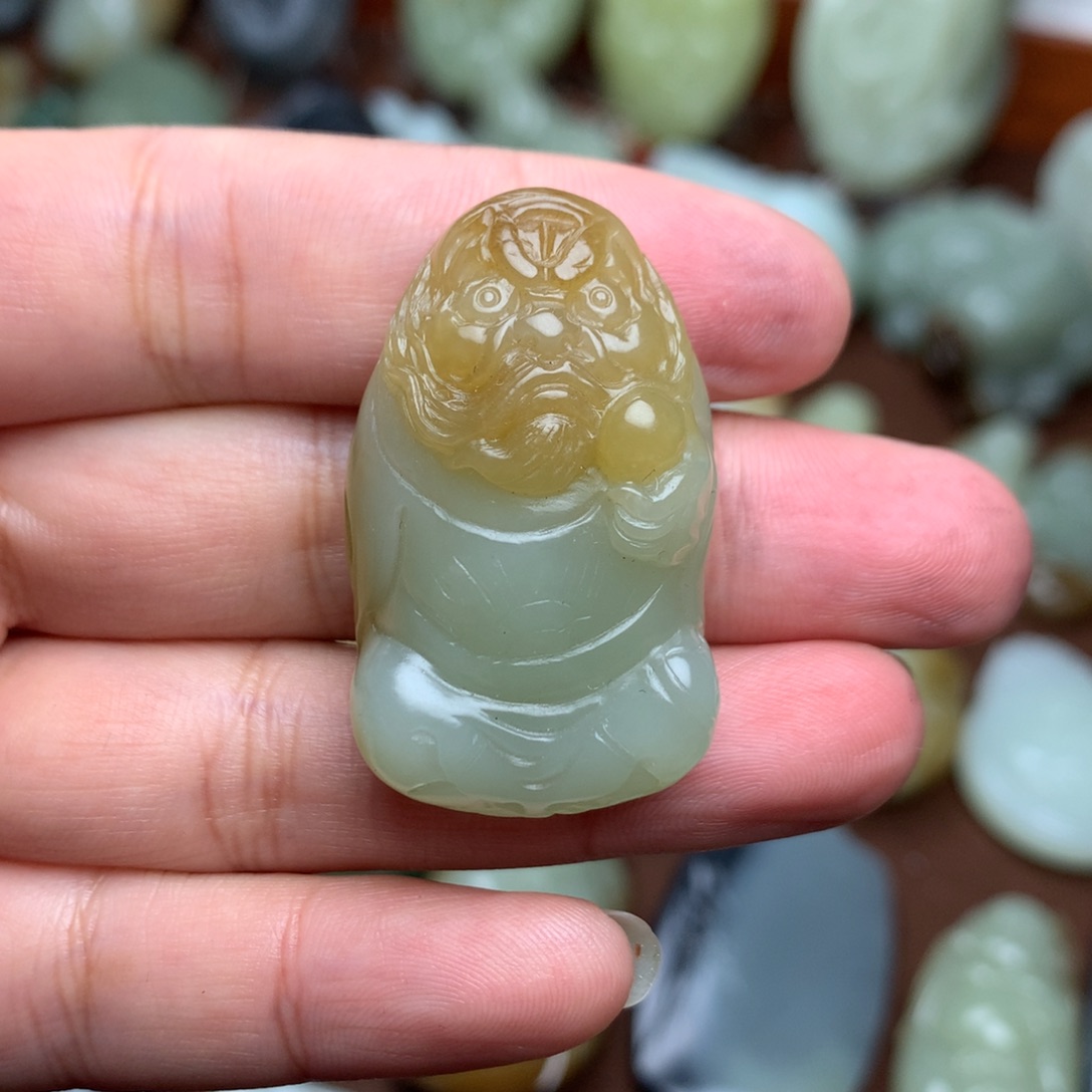 和田玉挂件未镶嵌