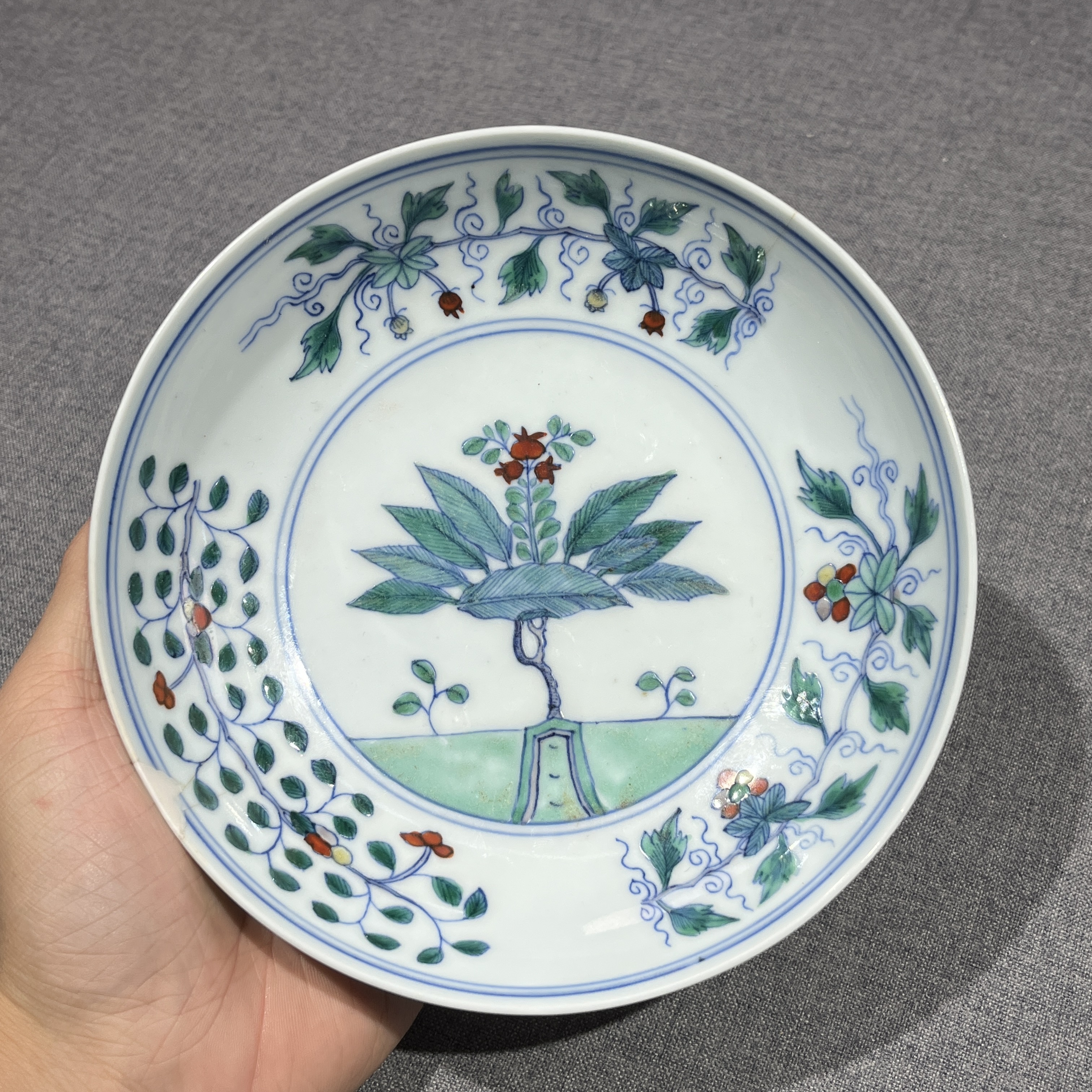 【拍卖】Lot 24918 生姜纹盘