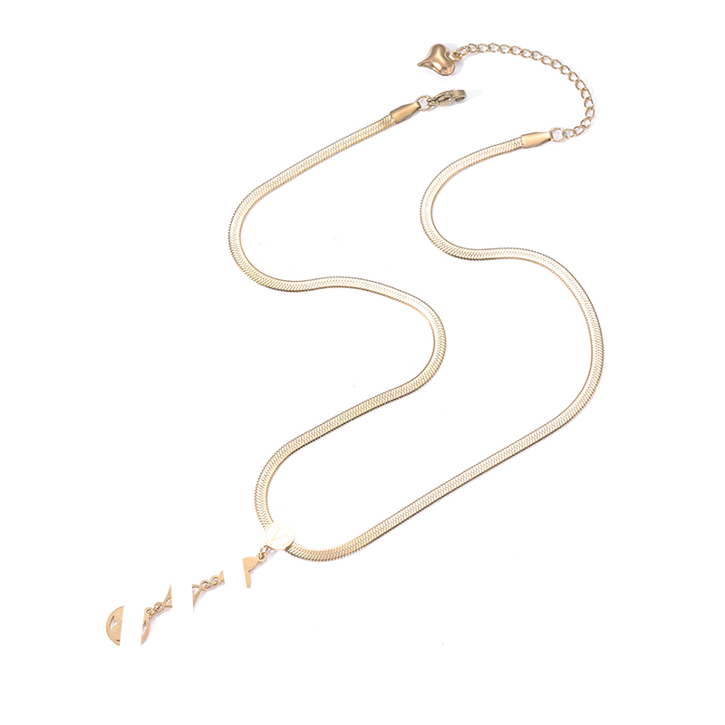 钛钢项链 【清孤直播间】时尚百搭 简约小众 B001星尘律动