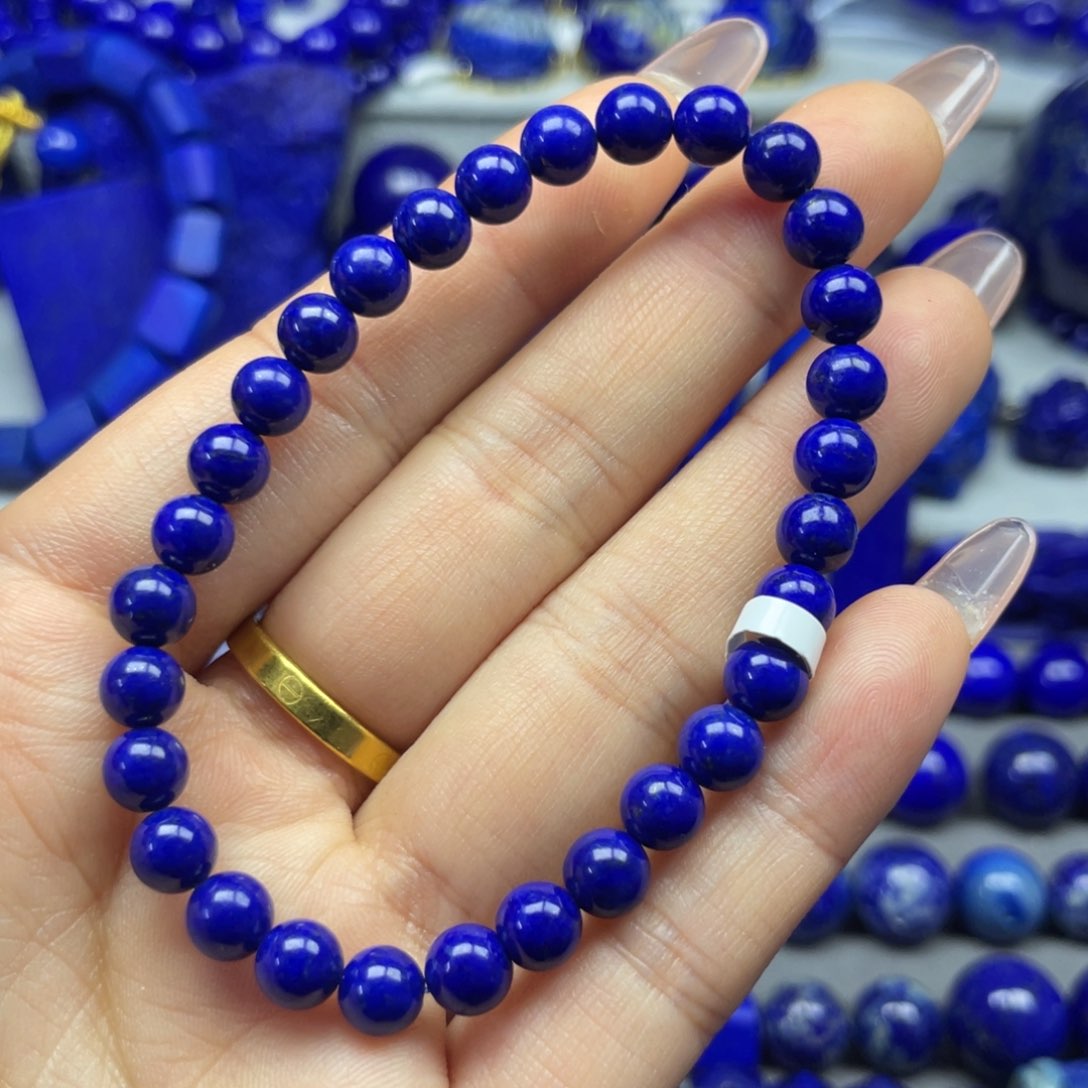 青金石6+手串未镶嵌