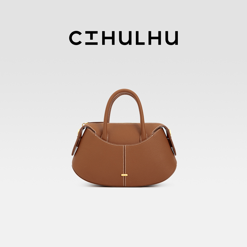 CTHULHU【冰壶手提包】CT511B166韩国小众品牌时尚精致特色包包HH