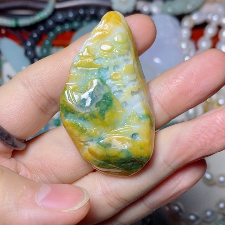 翡翠吊坠(不含链)未镶嵌