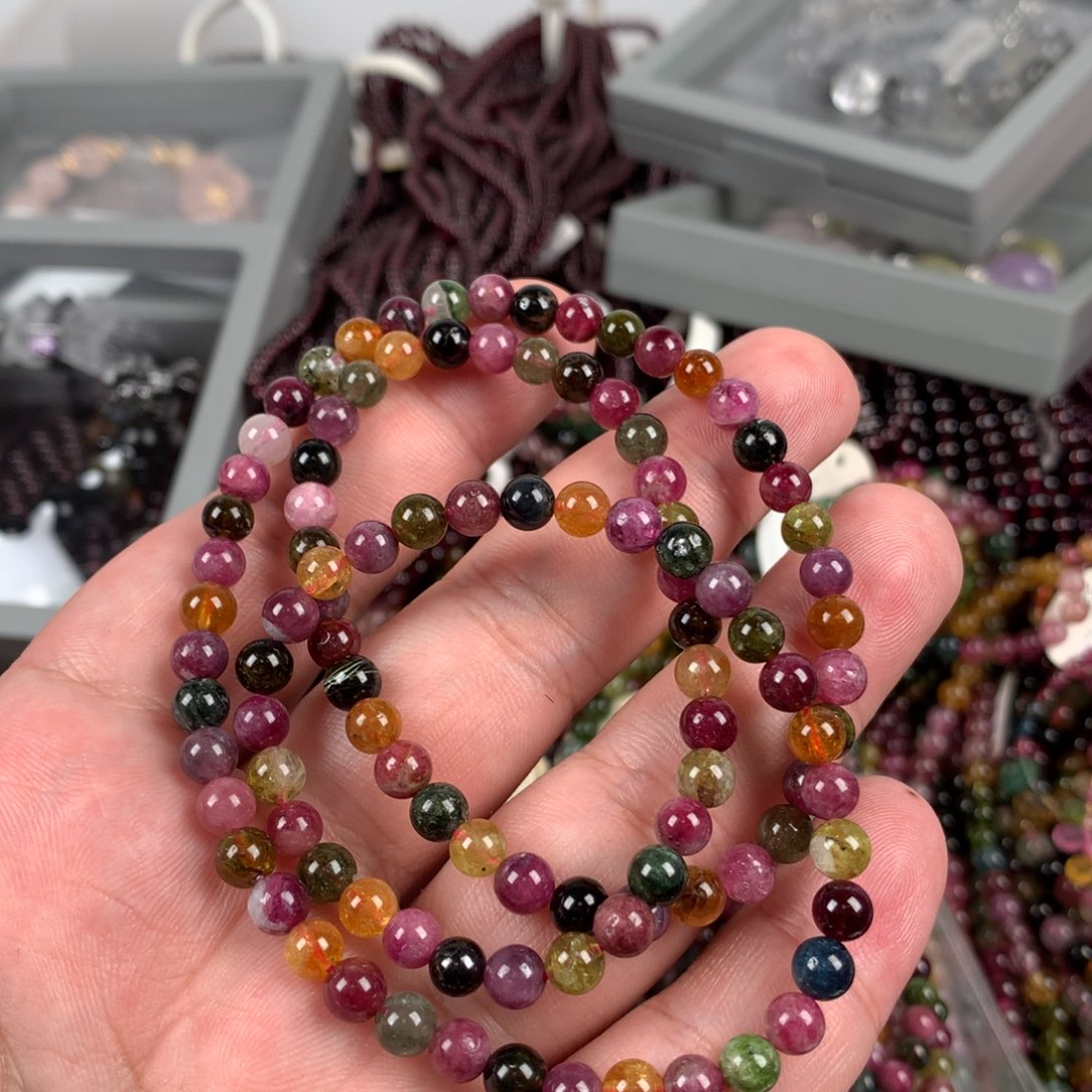 碧玺手链未镶嵌碧玺150