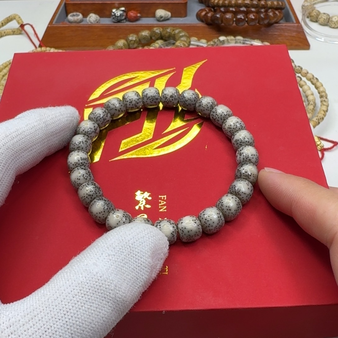 星月菩提手串29梵天果冻大眼睛针尖星9单圈