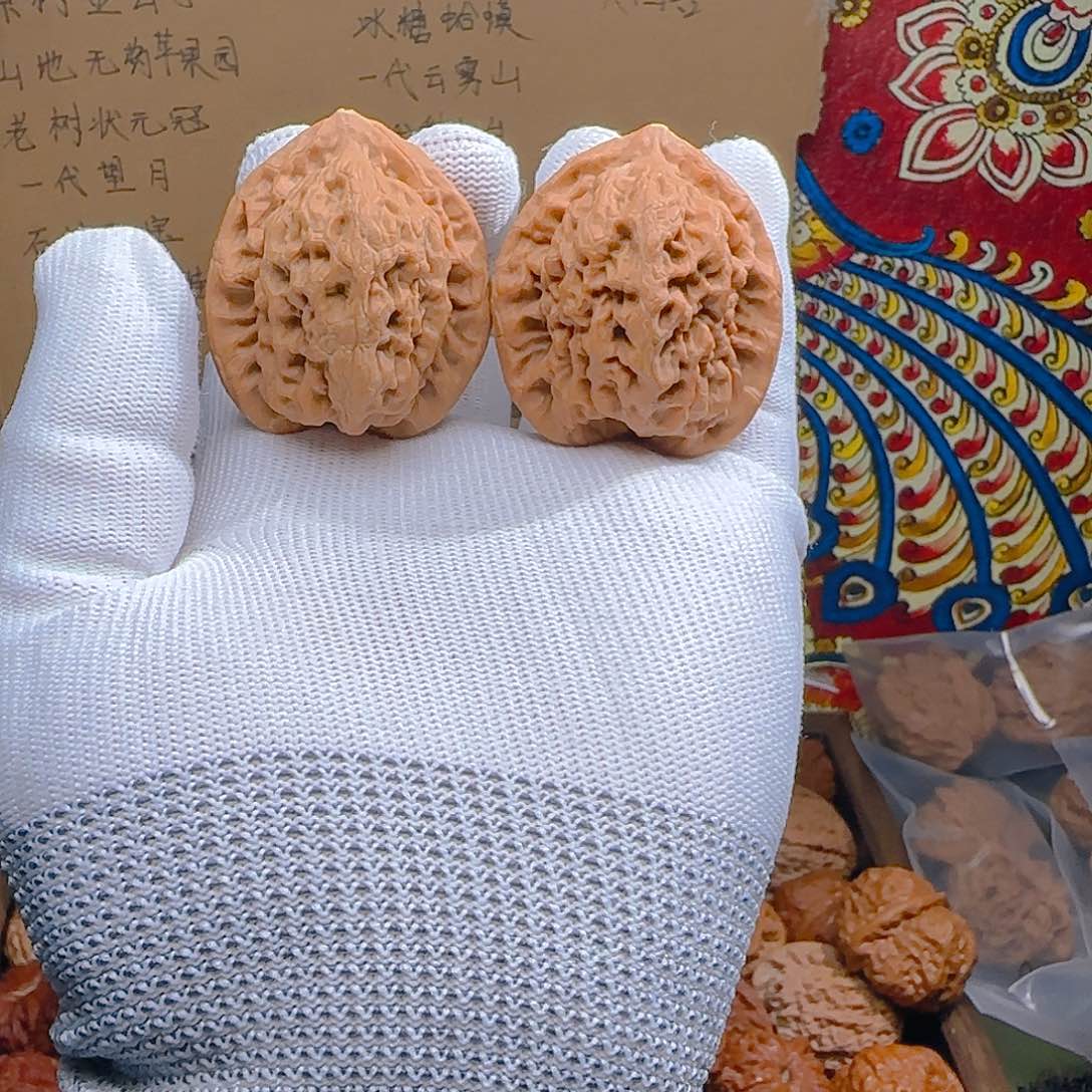 吊坠文玩核桃原树金公子