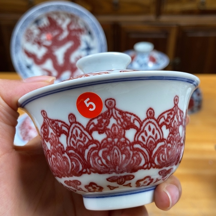 景德镇手绘哈哈哈哈哈哈墨*白