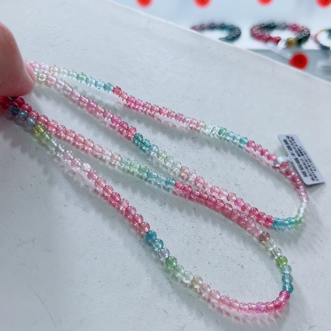 未镶嵌手链碧玺碧玺