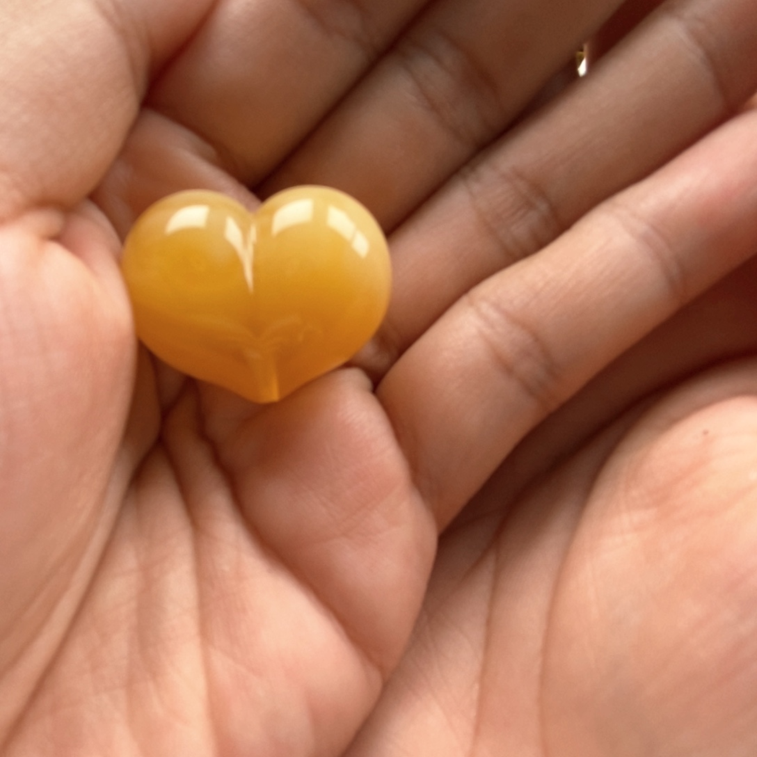 琥珀未镶嵌珠宝奇石蜜蜡屁桃