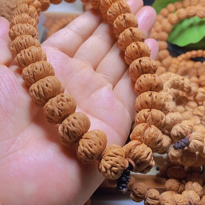 手串桃核风*.龙纹桃核