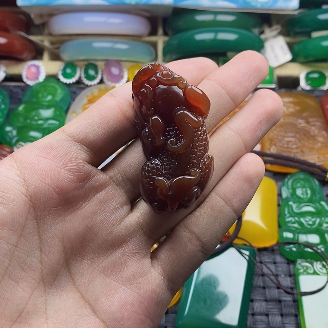 别***人未镶嵌颈饰玛瑙/玉髓