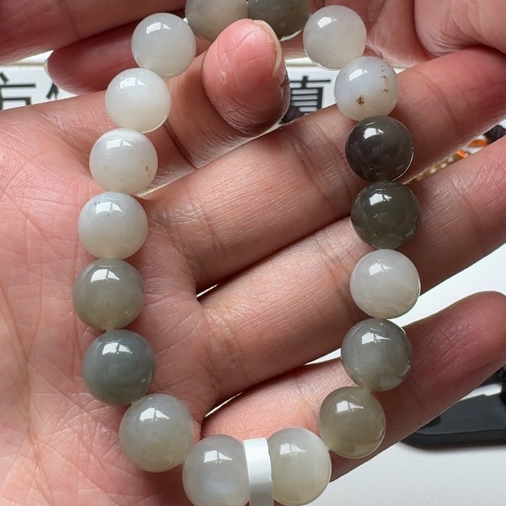 和田玉手串未镶嵌32