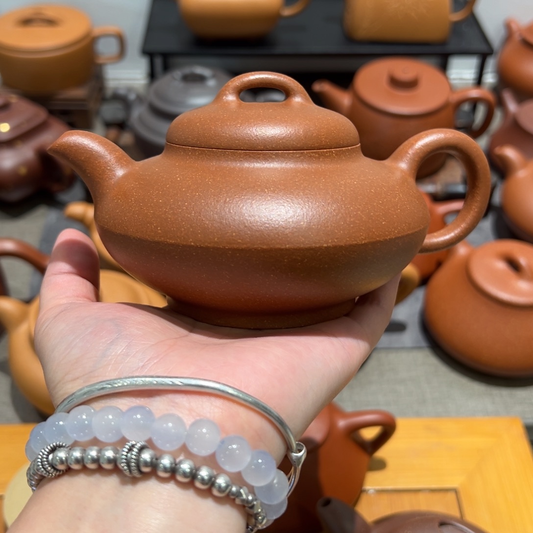 @***坤紫砂茶壶宜兴紫砂壶合欢