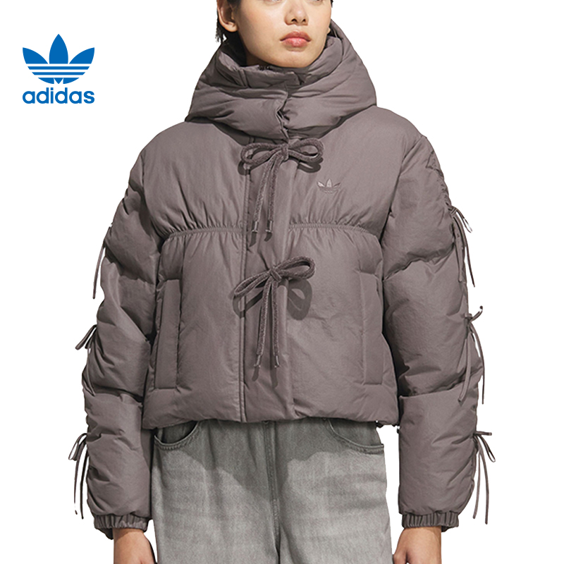 adidas阿迪达斯【中】三叶草女子运动休闲羽绒服外套KC2609