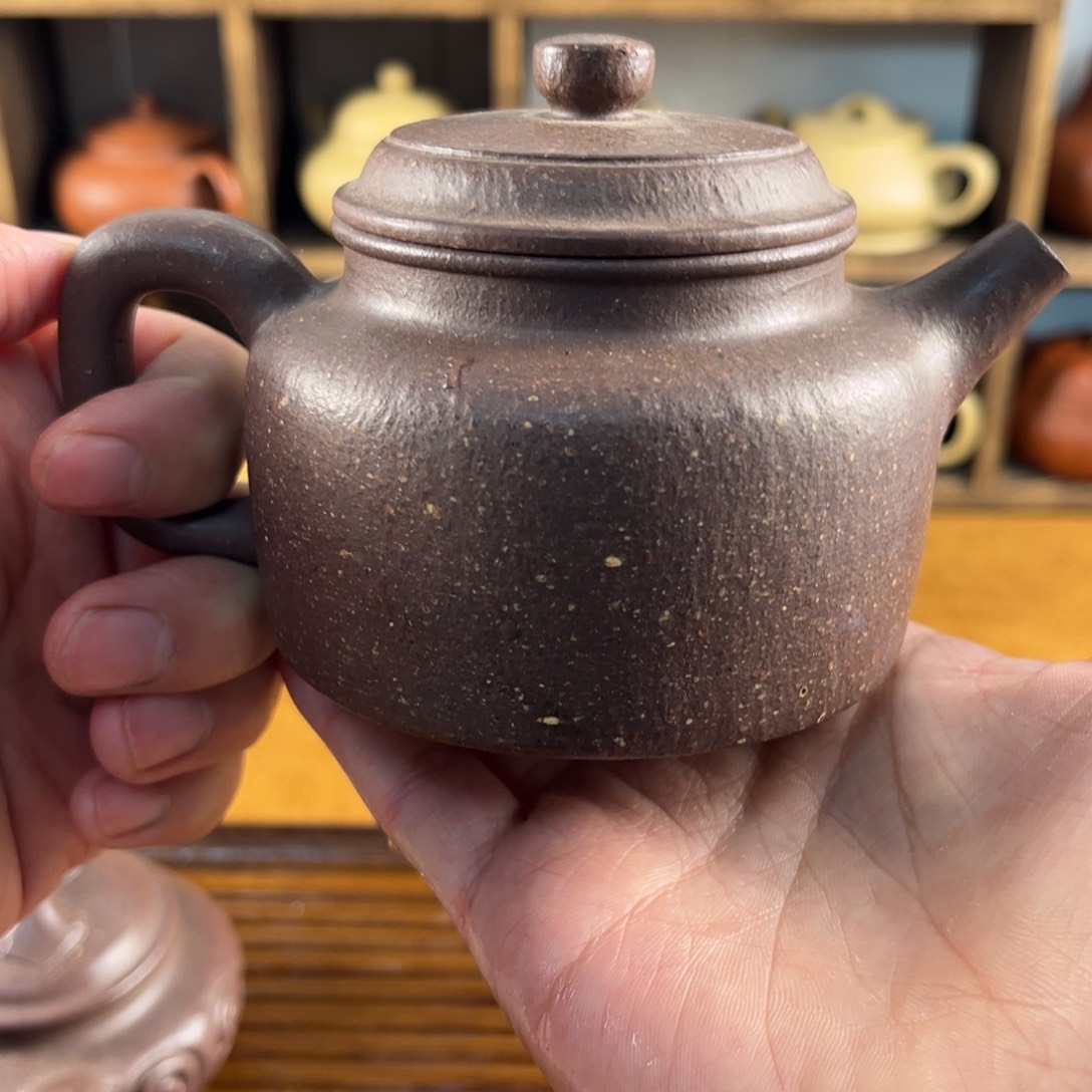 紫砂茶壶力**宝手工制作