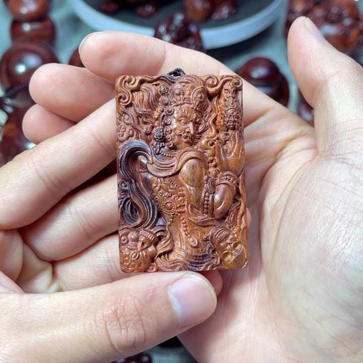 黄花梨/降香黄檀吊坠牌子