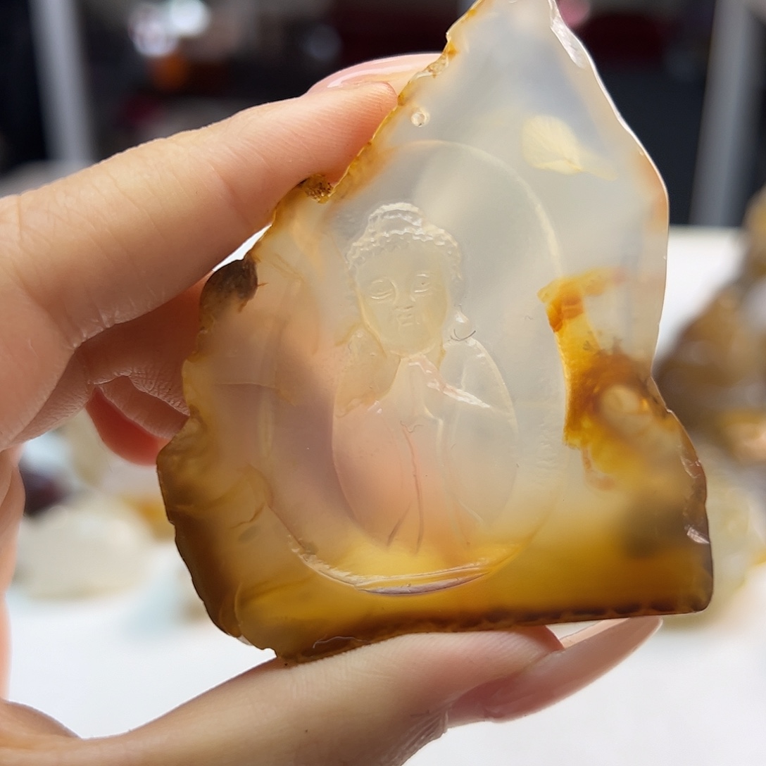 玛瑙/玉髓合金颈饰