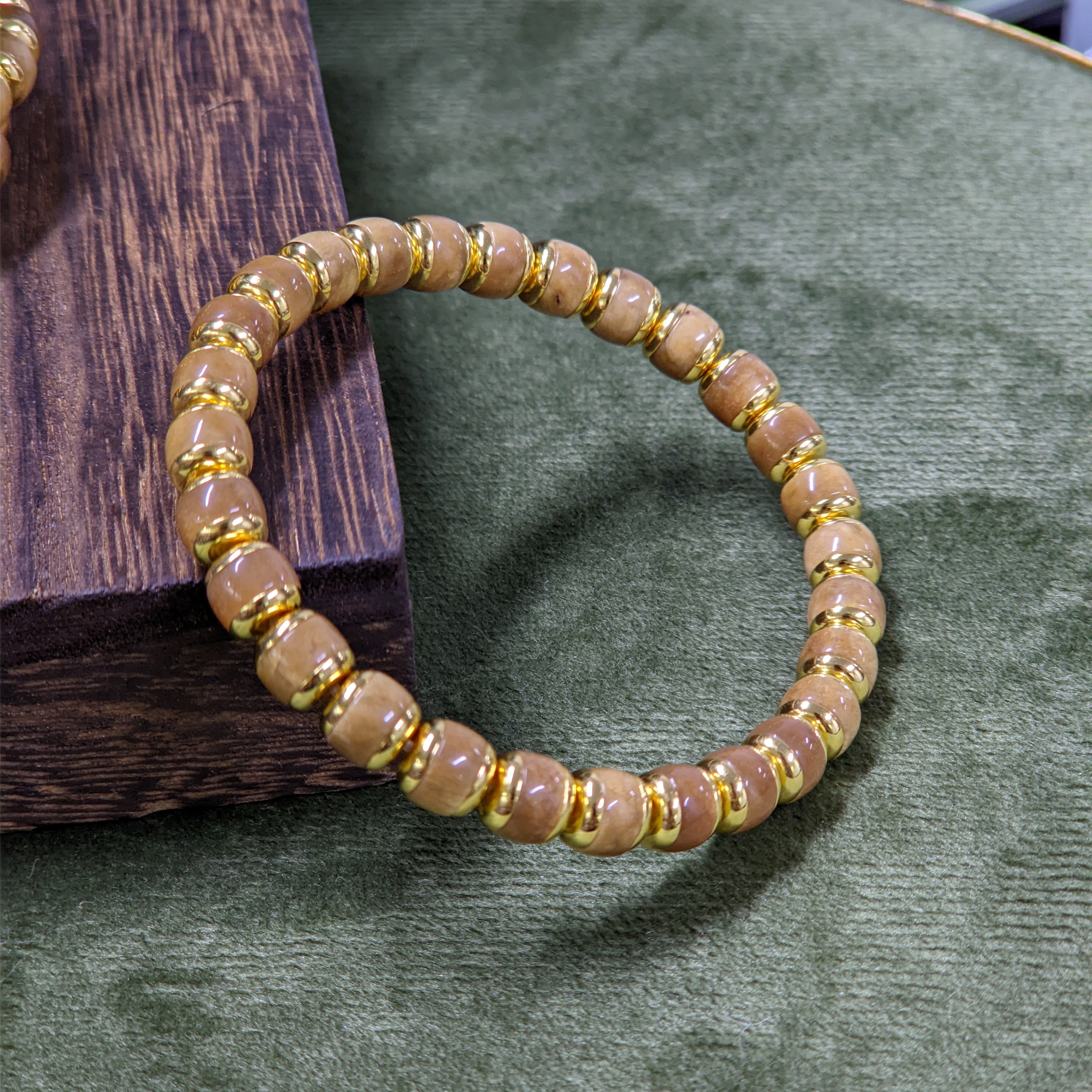 【亿轩珠宝】BZ232506缅珀根珀精工银镶单圈手串7mm+