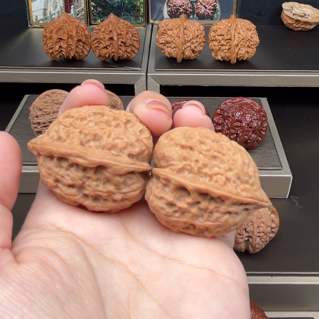 把件桃核精品沈鸡