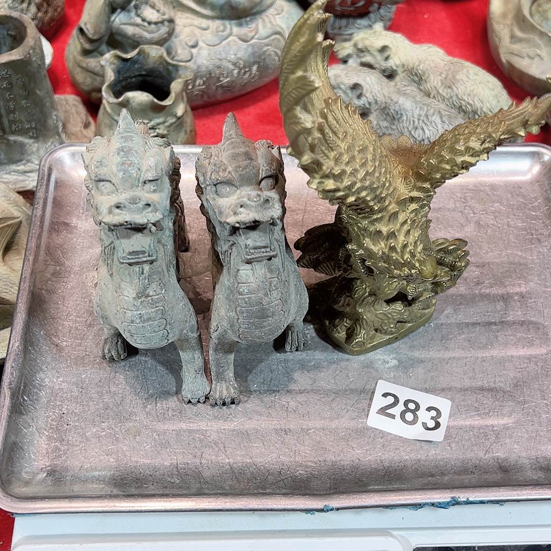 佛*黄铜摆件，黄铜摆件，文房摆件