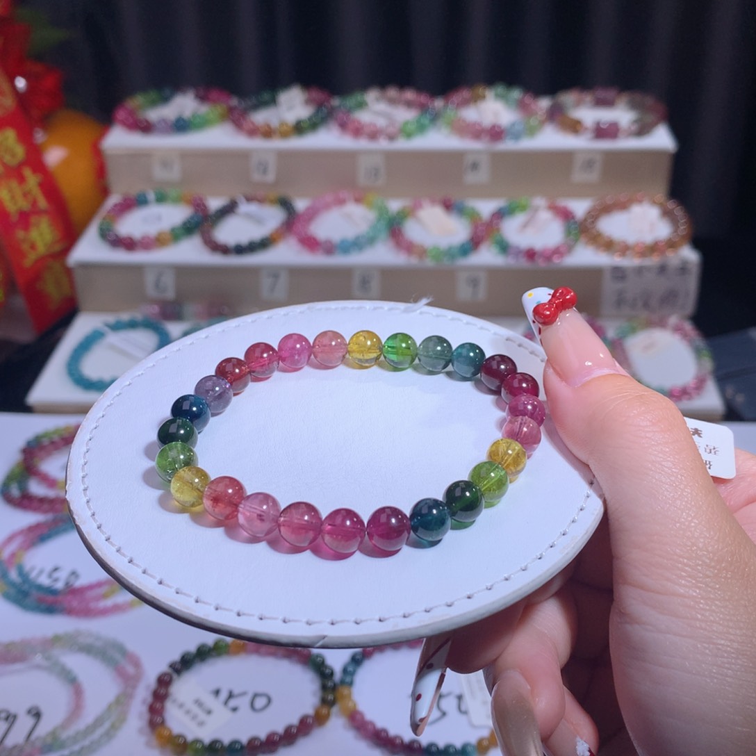 碧玺手链未镶嵌碧玺