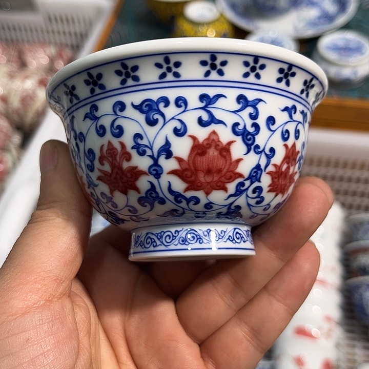 摆件陶景德镇主人杯2233